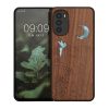 Husa Motorola Moto G52/Moto G82, Multicolor, Lemn/Silicon, 58541.03