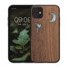 Husa Apple iPhone 11, Multicolor, Lemn/Silicon, 49799.18