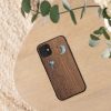 Husa Apple iPhone 11, Multicolor, Lemn/Silicon, 49799.18