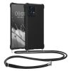 Husa cu jnur Motorola Edge 40 Pro/Edge Plus (2023), Negru, Silicon, 61504.01