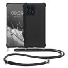 Husa cu jnur Motorola Edge 40 Pro/Edge Plus (2023), Negru, Silicon, 61504.01