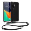 Husa cu jnur OnePlus Nord N30/Nord CE 3 Lite, Transparent/Negru, Silicon, 61495.01