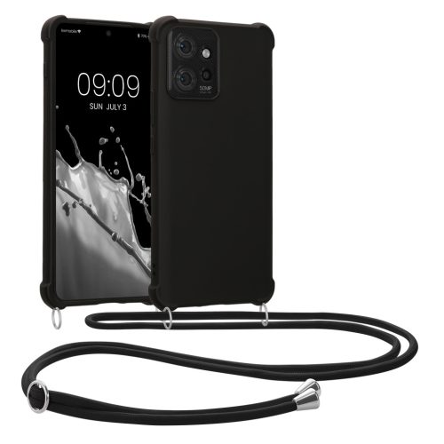 Husa cu jnur Motorola ThinkPhone, Negru, Silicon, 61498.01