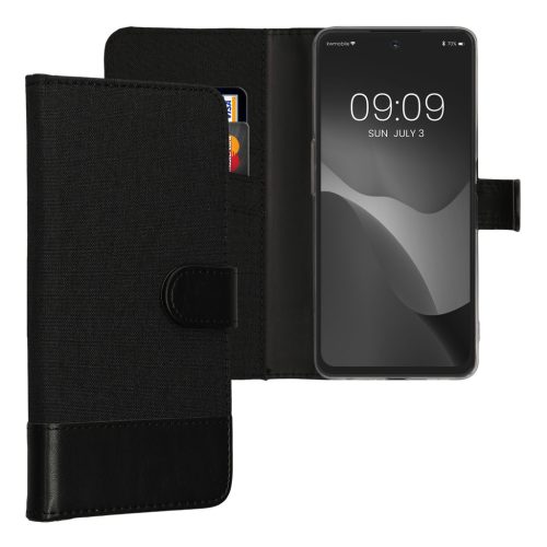 Husa OnePlus Nord N30/Nord CE 3 Lite, Negru, Textil/Silicon, 61494.73