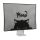 Husa Kwmobile pentru monitor de 27-28 inch, Gri /Negru, Plastic, 54396.06