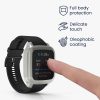Husa Kwmobile pentru Garmin Venu Sq 2 Music/Venu Sq 2, Negru/Gri, Silicon, 60372.04