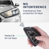 Husa Cheie Auto Kwmobile pentru BMW 3 Butoane, Smart Key, Gri/Negru, Plastic, 56724.03