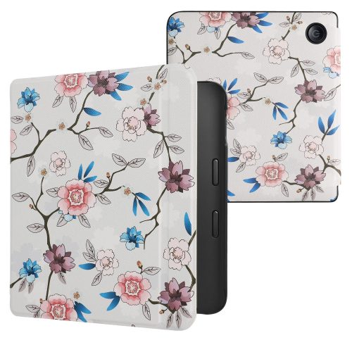 Husa Kwmobile pentru Kobo Libra 2, Multicolor, Piele ecologica, 56575.70
