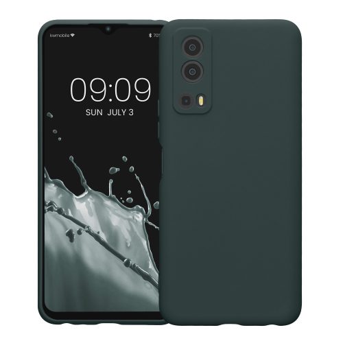 Husa Vivo Y72 5G/Y52 5G, Verde, Silicon, 59095.202
