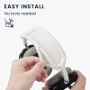 Husa Kwmobile pentru casti Apple Airpods Max, Roz, Silicon, 59790.04