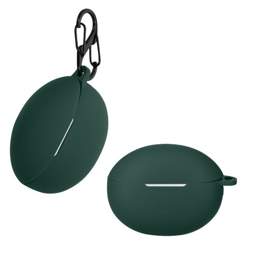 Husa Kwmobile pentru casti Huawei Freebuds 5i, Verde, Silicon, 59282.80