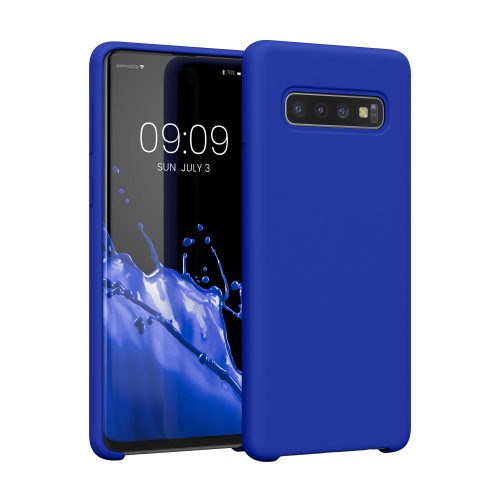 Husa Samsung Galaxy S10, Albastru, Silicon, 47732.134