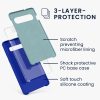 Husa Samsung Galaxy S10, Albastru, Silicon, 47732.134