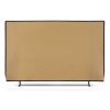 Husa Kwmobile pentru televizor de 24 inch, Maro/Negru, Plastic, 60367.11