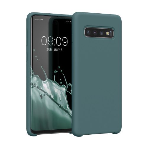 Husa Samsung Galaxy S10, Verde, Silicon, 47732.207