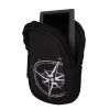 Husa GPS Kwmobile pentru Garmin Kiox/Kiox 300, Negru/Alb, Neopren, 55742.06