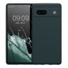 Husa Google Pixel 7a, Verde inchis, Silicon, 61598.202