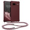 Husa cu jnur Google Pixel 7a, Violet, Silicon, 61600.187