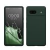 Husa Google Pixel 7a, Verde inchis, Silicon, 61597.169