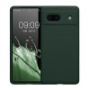 Husa Google Pixel 7a, Verde inchis, Silicon, 61597.169