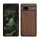 Husa Google Pixel 7a, Maro, Lemn/Silicon, 61602.18