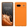 Husa Google Pixel 7a, Portocaliu, Silicon, 61598.15