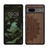 Husa Google Pixel 7a, Maro, Lemn/Silicon, 61603.01