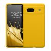 Husa Google Pixel 7a, Galben, Silicon, 61597.165