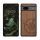 Husa Google Pixel 7a, Maro, Lemn/Silicon, 61603.02