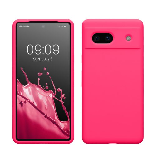 Husa Google Pixel 7a, Roz, Silicon, 61597.77
