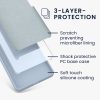 Husa Google Pixel 7a, Albastru deschis, Silicon, 61597.58