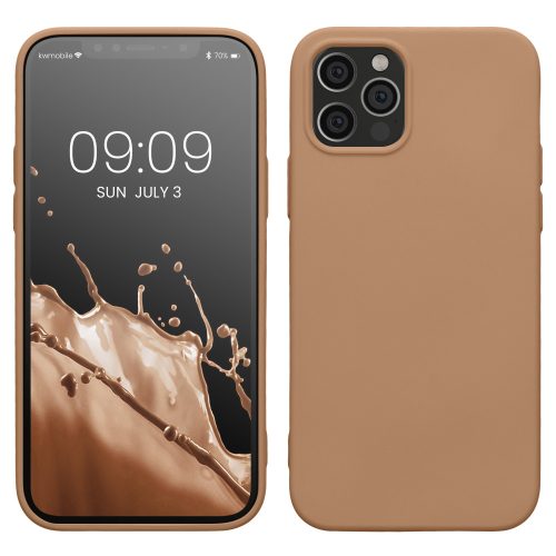 Husa Apple iPhone 12/iPhone 12 Pro, Maro, Silicon, 53844.246