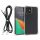Husa cu jnur detasabil Apple iPhone 11, Transparent/Negru, Policarbonat, 61610.01