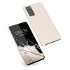 Husa Samsung Galaxy S20 FE, Crem, Silicon, 53605.16