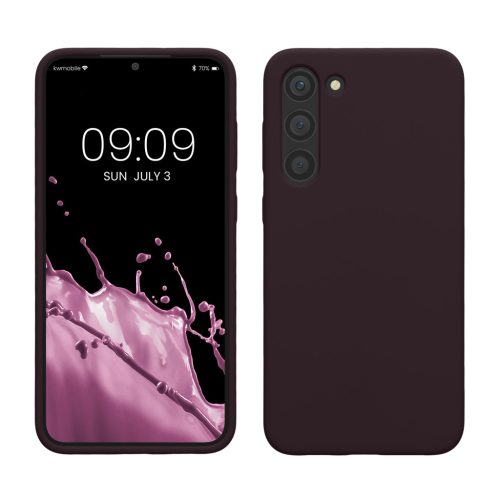Husa Samsung Galaxy S23 Plus, Violet inchis, Silicon, 60274.114