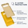 Husa Samsung Galaxy S10 Plus, Galben, Silicon, 49028.165