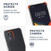 Husa cu jnur Motorola Moto E13, Transparent/Negru, Silicon, 61623.01