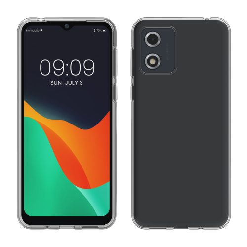 Husa Motorola Moto E13, Transparent, Silicon, 61625.03