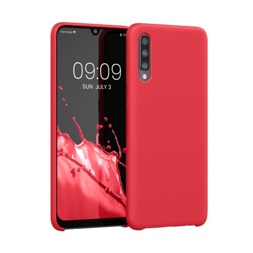 Husa Samsung Galaxy A50, Rosu, Silicon, 48715.238