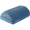 Perna de birou ergonomica Navaris cu buzunar de lana pentru incalzirea picioarelor, 45 x 30 x 15 cm, Albastru, 61463.02