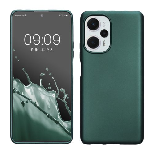 Husa Xiaomi Poco F5, Verde, Silicon, 61637.14