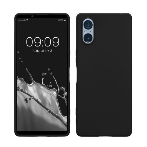 Husa Sony Xperia 5 V, Negru, Silicon, 61522.01