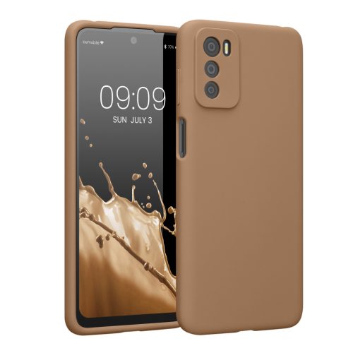 Husa Motorola Moto G42, Crem, Silicon, 59185.246