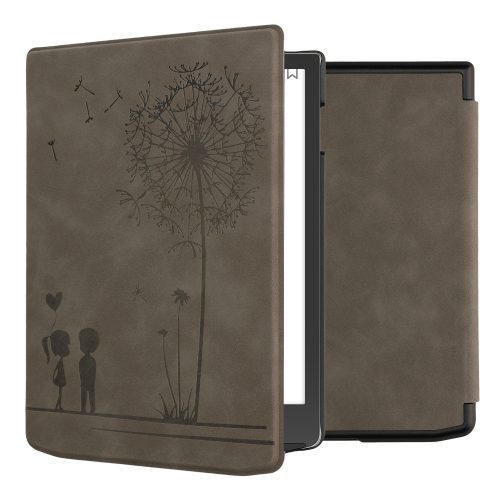 Husa Kwmobile pentru PocketBook InkPad 4, Maro, Piele ecologica, 61644.02