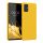 Husa Samsung Galaxy A71, Galben, Silicon, 51209.165