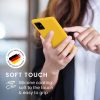 Husa Samsung Galaxy A71, Galben, Silicon, 51209.165