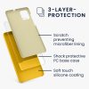 Husa Samsung Galaxy A71, Galben, Silicon, 51209.165