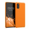 Husa Samsung Galaxy A41, Portocaliu, Silicon, 52301.15