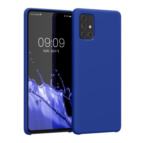 Husa Samsung Galaxy A71, Albastru, Silicon, 51209.134