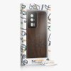 Husa Poco F5 Pro, Maro, Lemn/Silicon, 61662.01